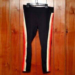 Avia, XXXL, black with colored stripes